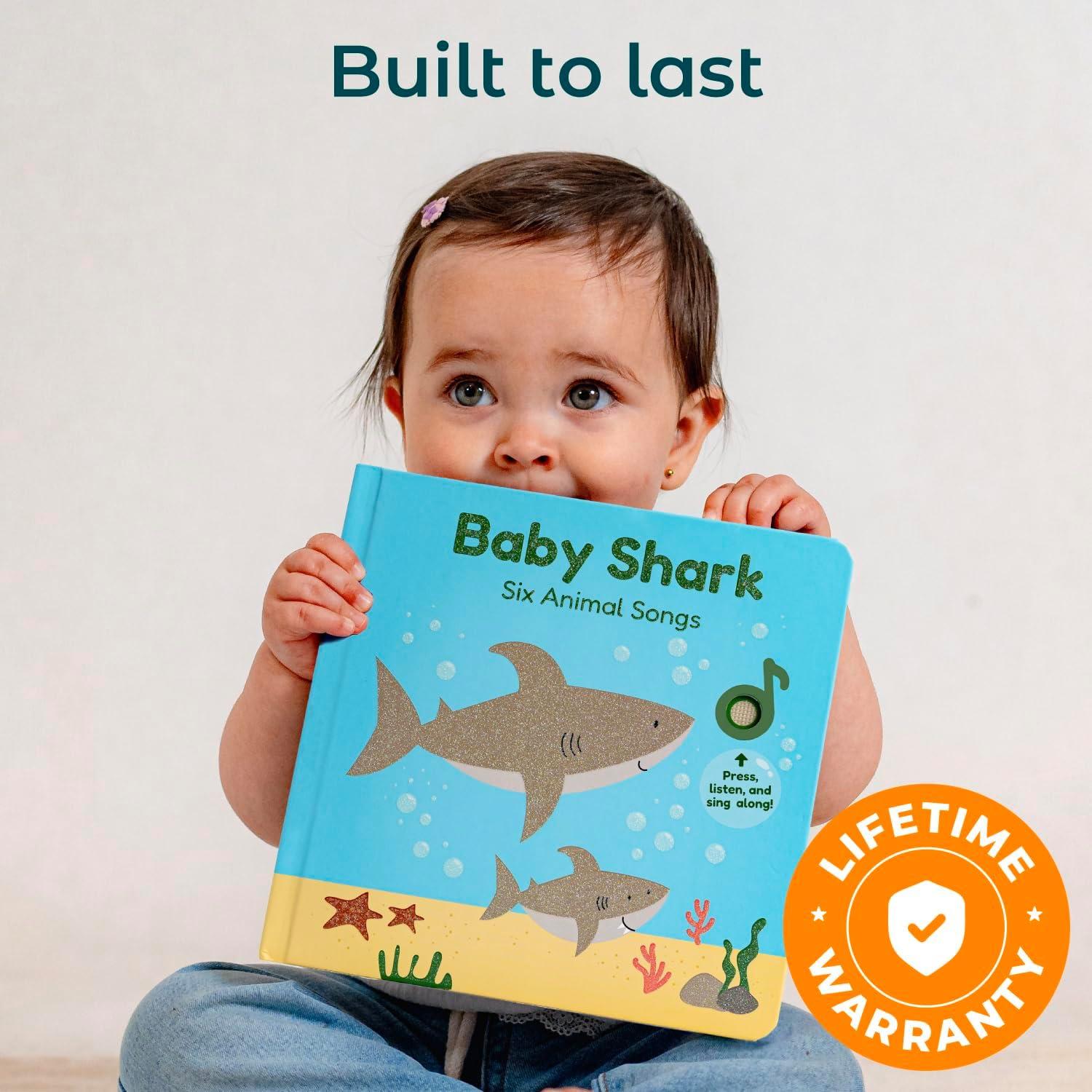 image:imageCalis Books Baby Shark Music Book for Toddlers 13 Years Old Animal Songs Musical Books Interactive Baby Sound Book Singing Toy for Children Girls Learning Song Toys for Toddler Boys