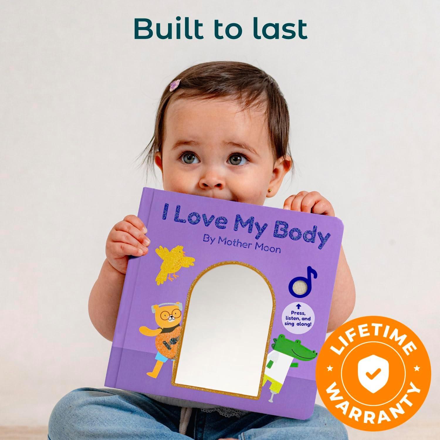 image:imageCalis Books I Love My Body by Mother Moon Feelings amp Emotions Book for Toddlers 13 Musical Books for Kids Interactive Toddler Sound Book Talking Learning Music Toys