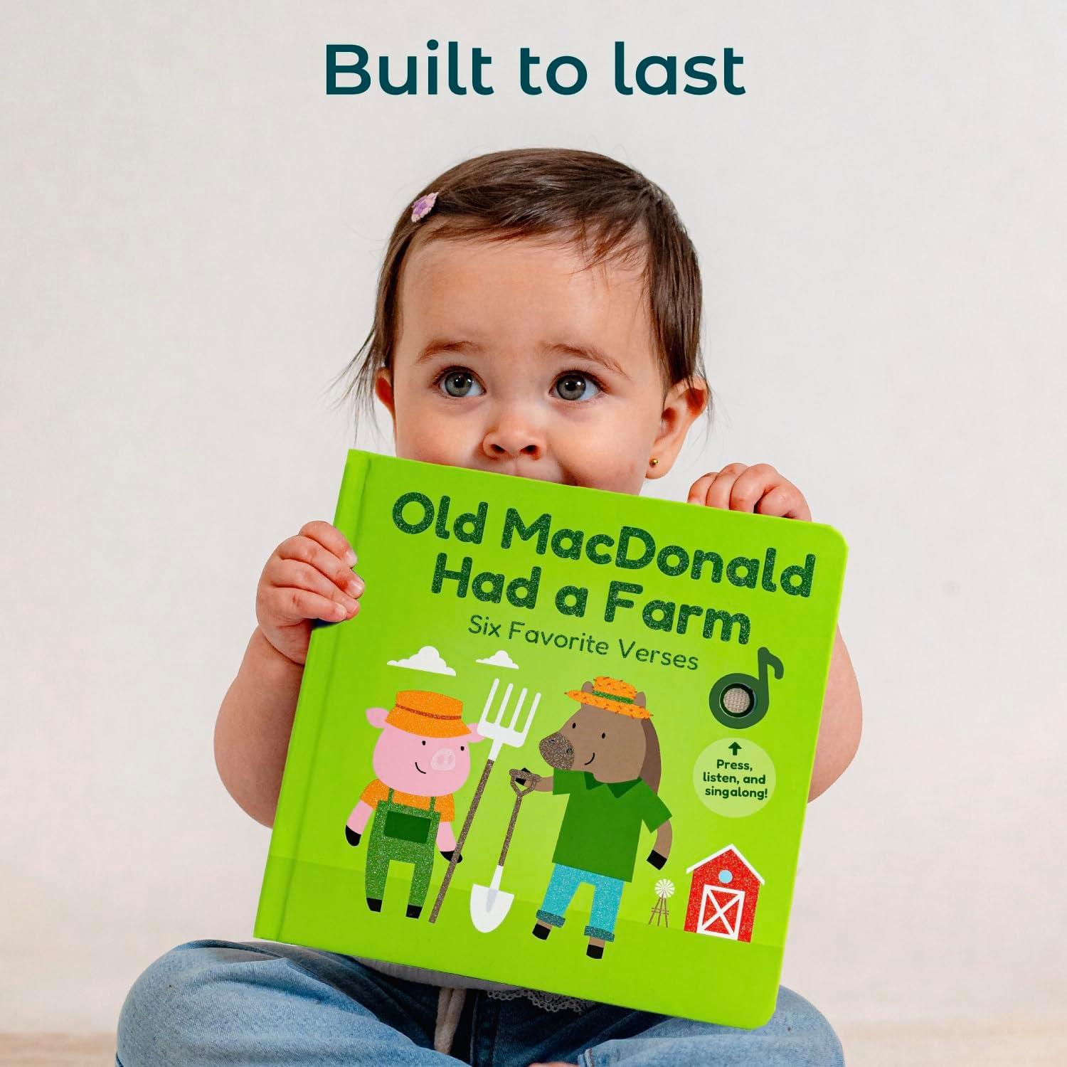 image:imageCalis Books Old MacDonald Had a Farm Music Book for Toddlers 13 Years Old Nursery Rhymes Musical Books Interactive Baby Sound Book Singing Toy for Children Girls Learning Song Toys Toddler Boys