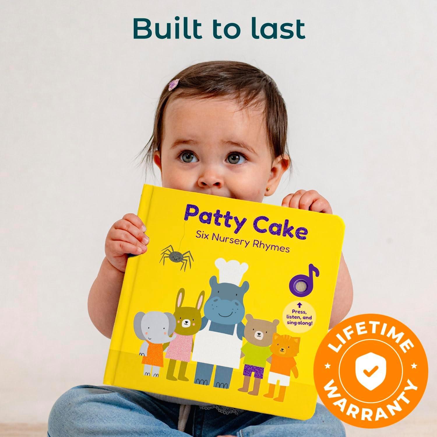 image:imageCalis Books Patty Cake Nursery Rhymes Interactive Books for 1 Year Old Sound Book for Toddlers 13 Perfect 1 Year Old Girl Musical Book for Toddlers 6 Favorite Songs