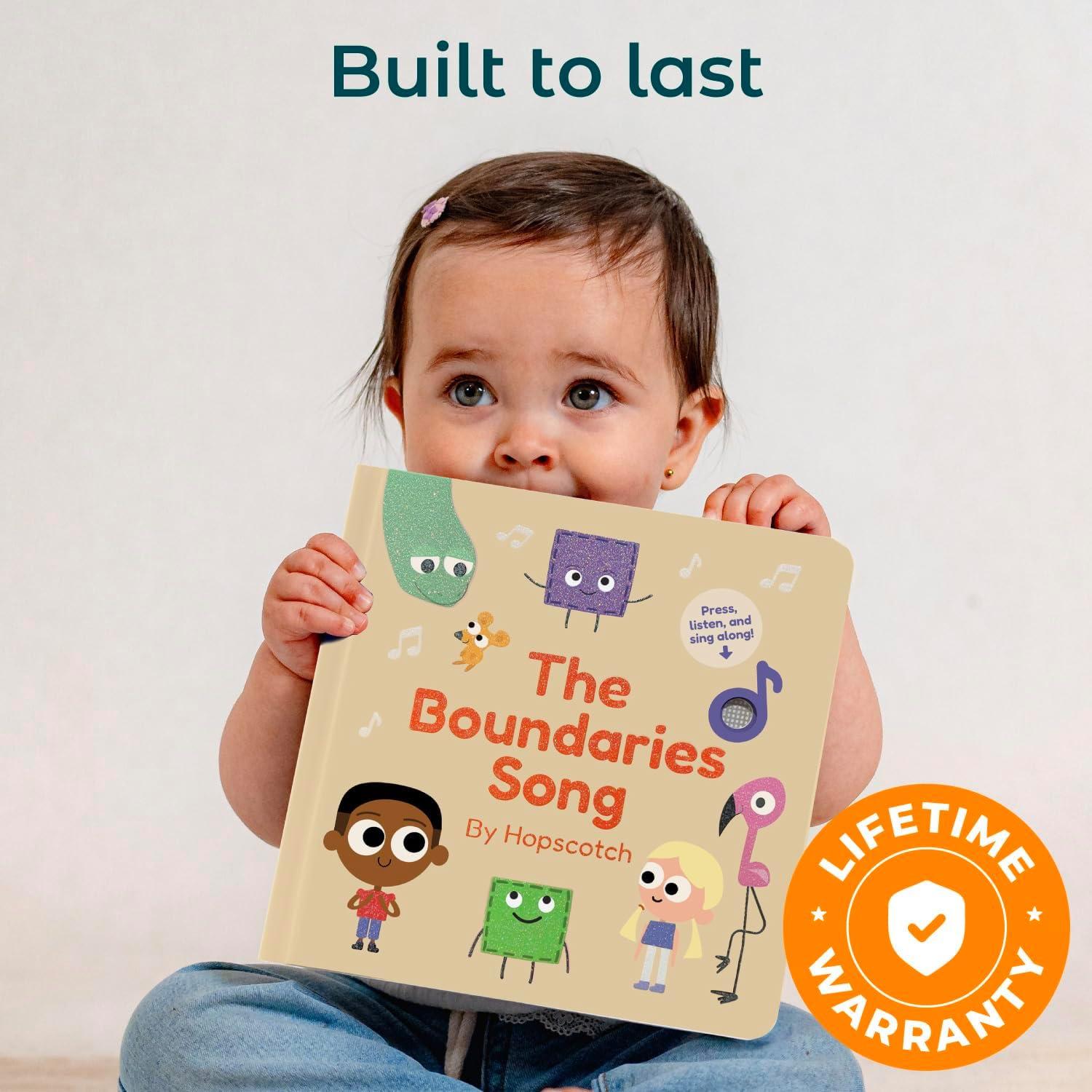 image:imageCalis Books The Boundaries Song by Hopscotch Feelings Musical Book for Toddlers 13 Years Old Music Books for Kids Emotion Singing Toy for Children Girls Baby Sound Toys for Toddler Boys