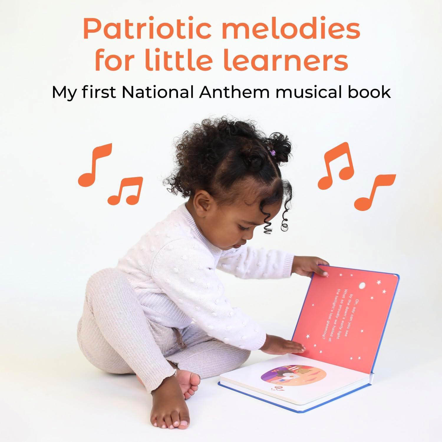 image:imageCalis Books The StarSpangled Banner 4th of July Book for Kids Sound Books for Toddlers 13 Excerpts from The First Verse of The United States National Anthem