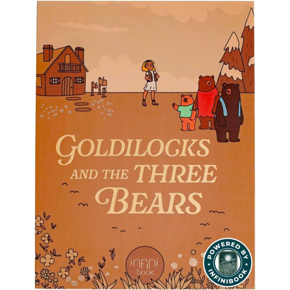 image:imageCalis Books Goldilocks and The Three Bears infinibooklet  infinibook Interactive Storybook for Kids Learning Book for ToddlersGoldilocks and The Three Bears infinibooklet