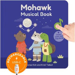 Cali’s Books Chinese Nursery Rhymes Book – Sound Books for Toddlers 1-3. Chinese Baby Book – Music Toys for Bilingual Children with Lyrics & Translation(Mohawk Nursery Rhymes)