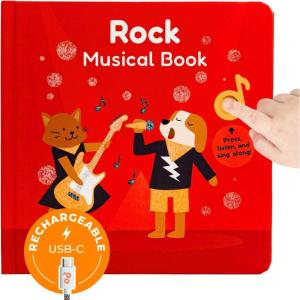 Cali’s Books Reggae Musical Book for Toddlers 1-3 with Favorite Bob Marley Songs. Sound Book for Toddlers 1-3 for Kids(Rock)